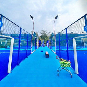 Alfombra de cancha de tenis de césped artificial pickleball de cricket de paleta personalizada de 15mm de calidad superior - Product Image 6