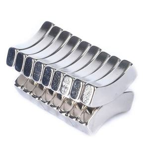 Anneau de bloc à bas prix de haute qualité n35 n52 n54 arc en forme d'éventail permanent terre rare ndfeb aimant arc néodyme pour <span class=keywords><strong>magsafe</strong></span> - Product Image 1