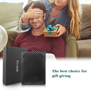 Front Pocket <b>Wallets</b> <b>RFID</b> <b>Blocking</b> Bifold Credit Card Holder Mens Slim Money Clip Leather <b>Wallet</b> - Product Image 6