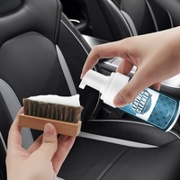 Kit d'entretien du cuir professionnel de qualité supérieure en gros, 5 pièces, mousse nettoyante 100 ml, revitalisant 100 ml, formule écologique sans alcool, anti-taches