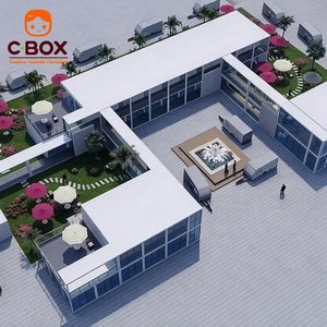 บ้านคอนเทนเนอร์สำเร็จรูป Cbox ติดตั้งรวดเร็ว สองชั้น ระบายอากาศได้ดี ดีไซน์ทันสมัย เหมาะสำหรับสำนักงาน โรงแรม โรงเรียน แบบแพ็คสำเร็จ - Product Image 2
