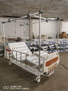 BT-AO005 Attrezzatura Ospedaliera Letto per Pazienti Manuale a 3 Funzioni con Telaio Ortopedico Letto per Disabili a Tre Funzioni - Product Image 4