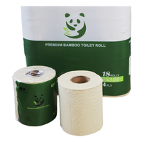 Papier toilette jetable en bambou certifié biologique non blanchi, lavable, résistant et doux, rouleau standard, prix usine abordable