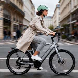 Casque de vélo de loisirs et de transport urbain pour homme et <span class=keywords><strong>femme</strong></span>, avec 3 coques testées contre les chocs et motif personnalisé - Product Image 3