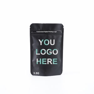 Diseñador a prueba de olores Push Pop 3,5 Candy Cookies Paquetes comestibles Bolsas Mylar impresas personalizadas 3,5 Embalaje con Ziplock - Product Image 5