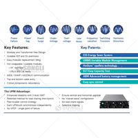 Eaton 93PR 25-75 kW Onduleur Modulaire en Ligne à Double Conversion Haute Efficacité Triphasé pour Centre de Données