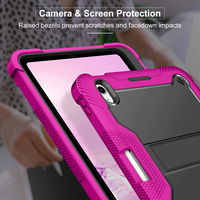 Étui de protection antichoc triple couche avec béquille pour iPad 10e génération 10,9 pouces et iPad A16 11 pouces – Vente en gros