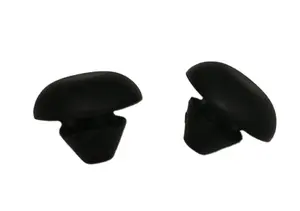 Manufacturer wholesale custom mold flexible rubber feet with rubber to metal bonding process OEM rubber factory