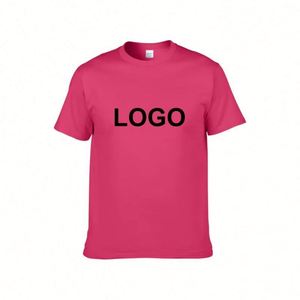 Design High Quality USA Size Blank T <b>Shirt</b> 100% Cotton Silk Screen Custom Logo Print Short Sleeve Loose T <b>Shirt</b> - Product Image 2