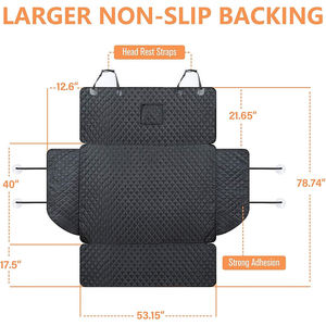Housse de <span class=keywords><strong>coffre</strong></span> de <span class=keywords><strong>voiture</strong></span> pour animaux de compagnie de qualité supérieure avec un design matelassé, <span class=keywords><strong>protection</strong></span> complète et matériau durable pour les SUV - Product Image 6