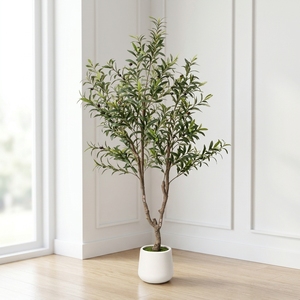 Hot Selling Artificial <strong>Olive</strong> <strong>Tree</strong> 180cm Easy Install Indoor Outdoor Ornaments - Product Image 1