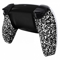 Accessoires pour manette de jeu EXtremeRate, coque arrière en caoutchouc pour manette PS5, coque de protection pour manette de jeu