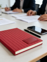 Carnet personnalisé Daqian avec couverture souple en PU, 80 feuilles A5 80g