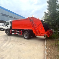 Camion compacteur de déchets ISUZU FVR 12 CBM, boîte de vitesses manuelle, moteur diesel, 4x2, à vendre