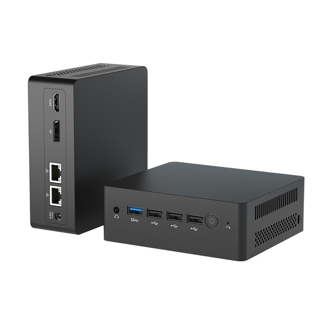New 12th Gen N100 Mini Computer Host 4K Dual Screen Micro Mini PC Home Office Cloud Desktop Thin Terminal Lower Price
