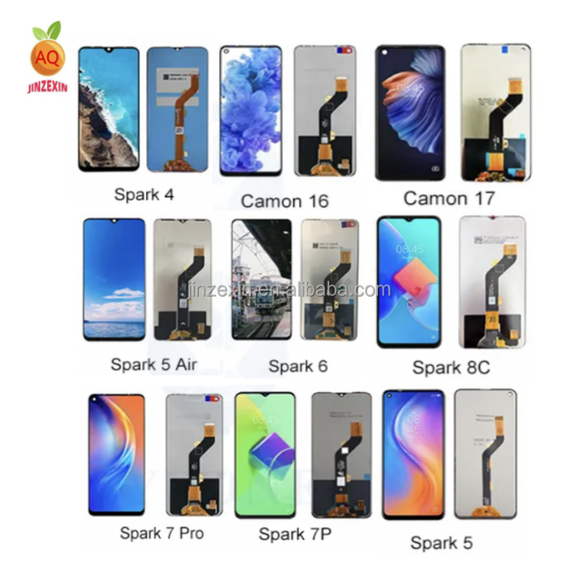 Original Lcd Touch Screen Display Replacement for TECNO KC8 KC8S CC7 CC7S KC2 KC2J BB4b BB4K BB4j Spark4 Smart4 Screen Display