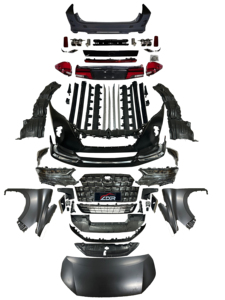 Kit carrosserie 2025 pour <span class=keywords><strong>Alphard</strong></span>/Vellfire <span class=keywords><strong>ANH20</strong></span> 2008-2014, mise à niveau <span class=keywords><strong>Alphard</strong></span> 2025 Modelista avec capot, garde-boue, pare-chocs, phare, feu arrière - Product Image 2
