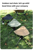 Chaise de camping compacte pour la pêche, chaise pliante, chaise de terrasse, chaise de randonnée ultralégère, tabouret de pique-nique, chaise de camping