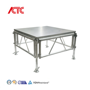 Scène d'événement modulaire en alliage d'aluminium, réglable et portable, avec une capacité de charge de 750 kg et une installation rapide - Product Image 2