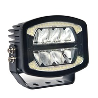 Projecteur LED de 5 pouces pour voiture, éclairage tout-terrain pour pare-chocs avant, calandre, toit. Compatible avec Raptor Wrangler FJ Tank 300, éclairage auxiliaire longue portée