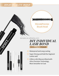 Комплект накладных ресниц 2 в 1, водостойкий клей для наращивания ресниц - Product Image 6