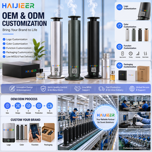 Wireless Cylinder Aroma Scent Device Waterless Nebulizing <strong>Diffuser</strong> Pure Essential Oil Fragrance for Hotel Home Office - Product Image 2
