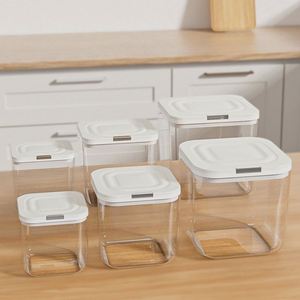 Multi Size Combined Food Grade PET sealed Eco-Friendly <b>Stackable</b> Grain Jar Moisture Proof Insect Proof Kitchen <b>Storage</b> <b>Container</b> - Product Image 4