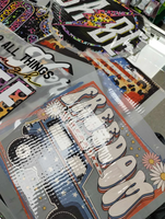 Design personnalisé Plastisol en fer Papier d'impression par transfert de chaleur Vinyle pour sérigraphies DTF Transferts pour vêtements en plastique caoutchouc