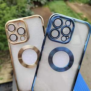 Mode galvanoplastie souple Tpu téléphone Smartphone couverture pour <span class=keywords><strong>Apple</strong></span> Iphone 11 12 <span class=keywords><strong>13</strong></span> 14 15 Pro Max concepteur iphone étui - Product Image 4