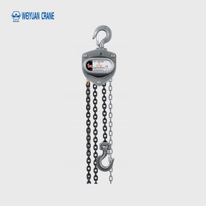 บล็อกโซ่คุณภาพสูง โครงสร้างโลหะผสม ผลิตตามสั่งจากโรงงาน  รอกโซ่แบบมือโยก ยี่ห้อ Weiyuan - Product Image 1