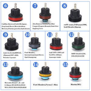 ชุดทดสอบแรงดันหม้อน้ำ18ชิ้นถังเก็บน้ำรถยนต์เครื่องมือทดสอบแรงดันระบบระบายความร้อนตรวจจับการรั่วไหล - Product Image 5