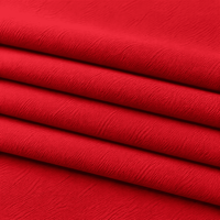 Tissu anti-plis durable 100 % polyester couleur unie pour rideaux, literie, coussins et housses de canapé – Vente en gros en rouleau
