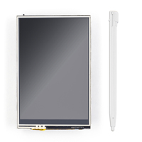 Toptan 3.5 inç Ekran Modülü Dokunmatik Ekran LCD SPI Arayüzü Ahududu Pi 3 için Dokunmatik Kalem ile Dokunmatik