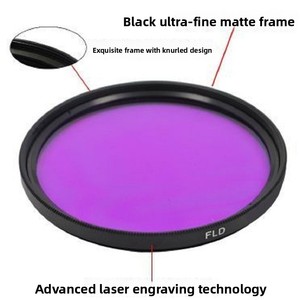 En stock FLD 58mm Filtre <span class=keywords><strong>UV</strong></span> fluorescent standard pour appareil photo reflex numérique avec cadre en aluminium de qualité aéronautique - Product Image 4