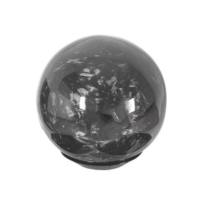 Carbon Fiber <b>Shift</b> <b>Knob</b> SFN096 Ergonomic Round Gear Shifter For Car Modification - Product Image 1