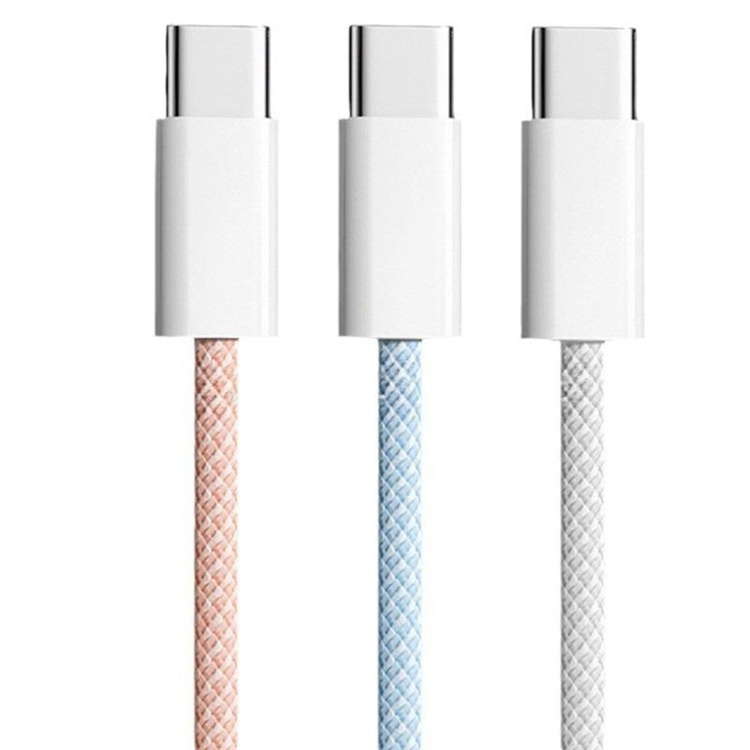 PD 60w Fast Charging Color Braided High Quality Type-C Data Cable I Phone Fast Charging Data Cable USB C Data Cable