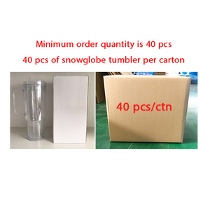 Gobelets à neige de 40 oz avec poignée et paille, double paroi, plusieurs couleurs, quantité minimale de commande : 40 pièces. - Product Image 2