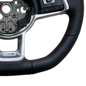 พวงมาลัยรถยนต์หนังสไตล์สปอร์ตสำหรับ VW Mk6 Mk7 GTI 6 GTI 7 R Golf 6รุ่น7 <span class=keywords><strong>CC</strong></span> - Product Image 5