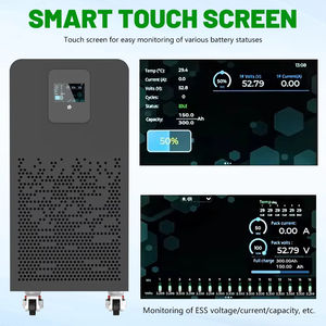 48V 600Ah LiFePO4 배터리 블루투스 16S2P BMS 900Ah 휠 30Kwh 6000 + 사이클 51.2V 리튬 배터리 팩 - Product Image 2