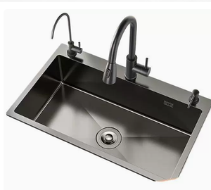 Fregadero de Cocina de Acero Inoxidable 304 de un Solo Tazón, Grado Alimenticio - Product Image 3