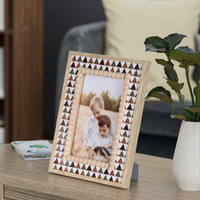 Daxin Rectangle Décoration de la maison Cadre photo MDF