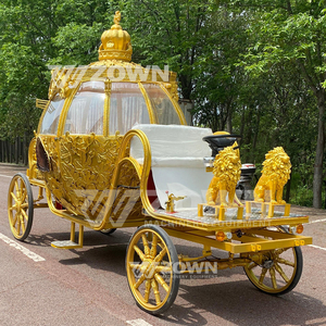 Diseño y Color Personalizables, Nueva Carruaje Eléctrica Real Estilo Princesa Cenicienta Profesional - Product Image 5