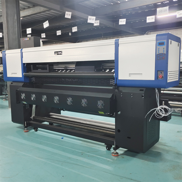 Industrial 1.8m Wide Format Inkjet Printer Machine Epson I3200 A1 Japan Sublimation Press Machine Combo Thermal Dye Heat