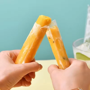 50Pcs Disposable Eco-Friendly PE Plastic <b>Ice</b> <b>Packs</b> Mold <b>Bags</b> for <b>Ice</b> Cream Juice Yogurt Fruit Smoothies-DIY Popsicle Sticks - Product Image 4