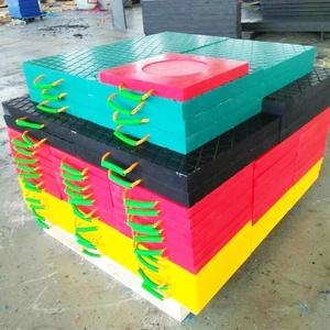 Zspe di động uhmwpe <span class=keywords><strong>Crane</strong></span> miếng đệm <span class=keywords><strong>OUTRIGGER</strong></span> ổn định chân tiện ích xe tải miếng đệm với dây thừng xử lý - Product Image 3