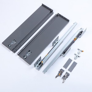 รางลิ้นชักแบบยืดเต็มที่ รางเลื่อนแบบ Telescopic ติดตั้งใต้ลิ้นชัก ปิดแบบนุ่มนวล รางลิ้นชักคุณภาพสูง บริการระดับมืออาชีพ - Product Image 6