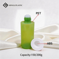 Bouteille en plastique PET réutilisable ML PACK 150ml 200ml, distributeur cosmétique, flacon pour lotion corporelle, flacon de voyage portable
