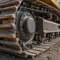 Excavatrice sur chenilles d'occasion SANY SY365, 34 tonnes, avec pompe Isuzu Kawasaki, équipement lourd remis à neuf pour le transport de sable et de gravier, travaux de fondation
