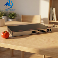 Conmutador de Red Gigabit Mini Ethernet, Resistente al Agua, POE, QoS, CloudEngine 5755-H24UTM4X4Y2C, Conmutador Central de 24 Puertos