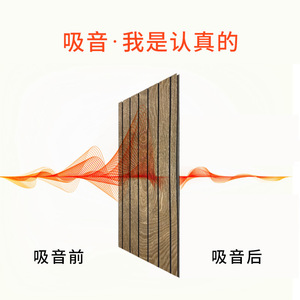 Carbon Fiber Sound Absorbing Panels Rectangle Modern Design For Ceiling Wall Installation With Glue Or Nail - Product Image 3